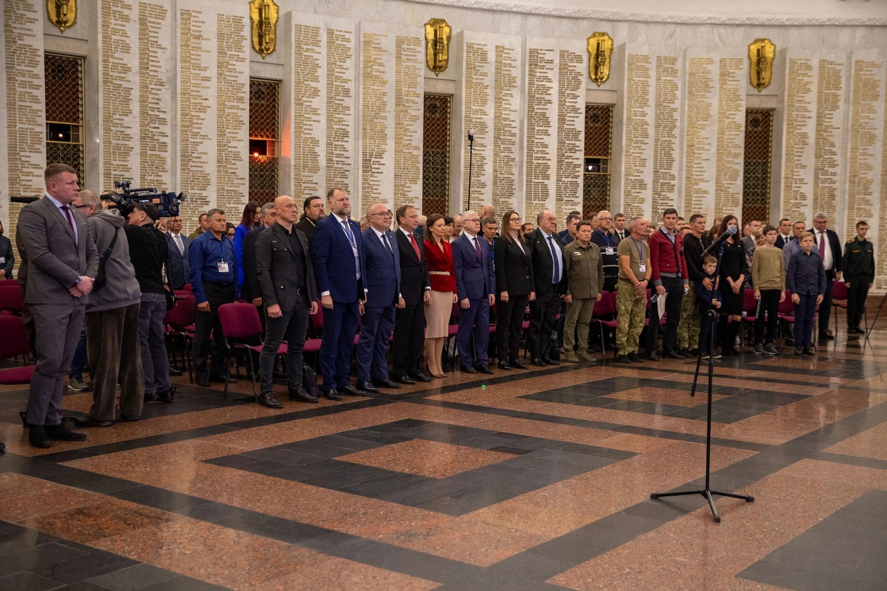 Представители МПГУ приняли участие в торжественной церемонии вручения медали «Отец солдата» в Музее Победы на Поклонной Горе
