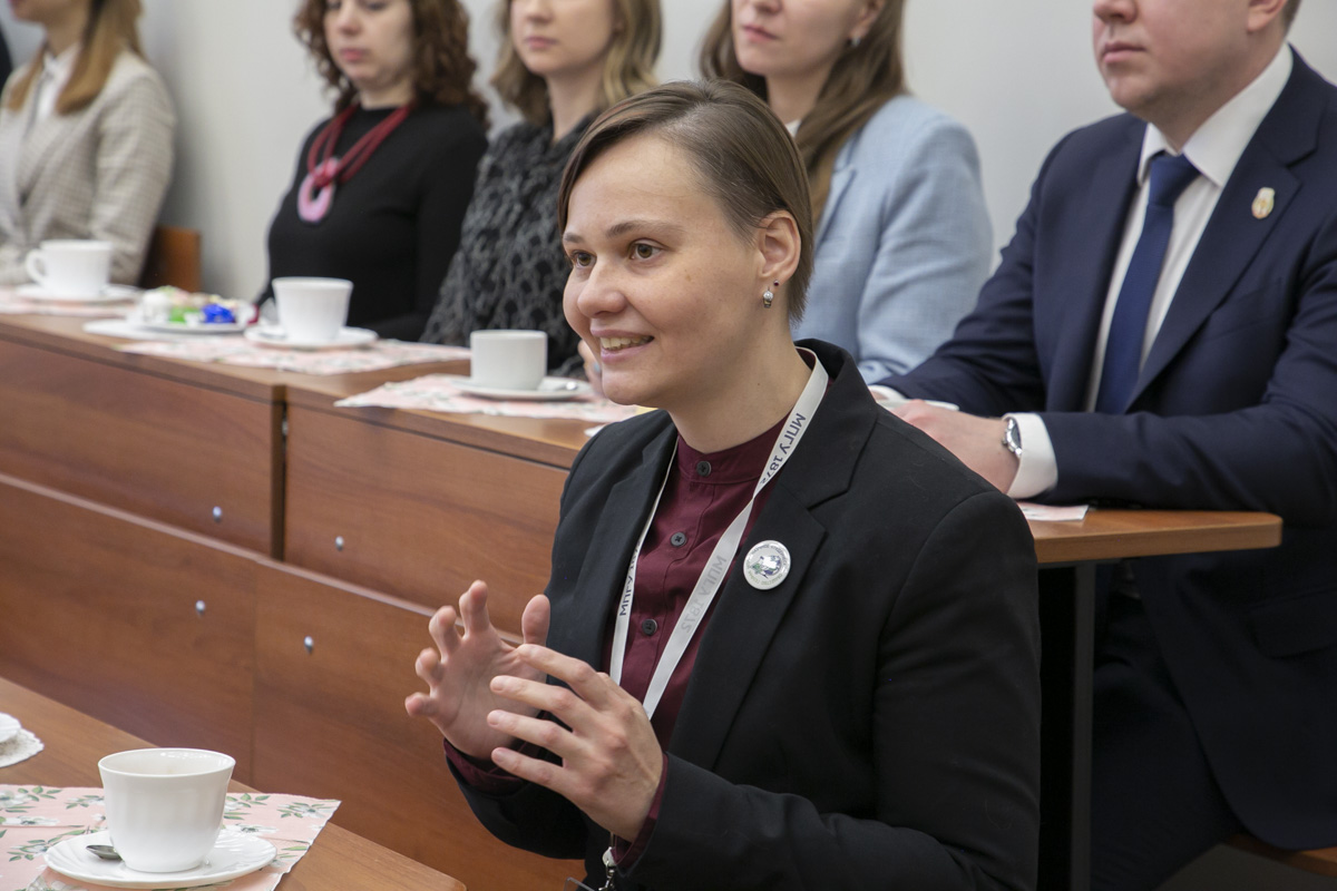 Молодые ученые педагогических вузов – членов АРПО на деловом завтраке в ИФТИС МПГУ